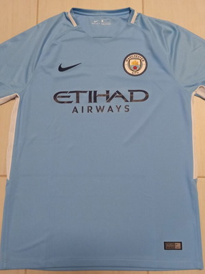 Nike Manchester City Football Home Shirt 2017-18 Large Like New