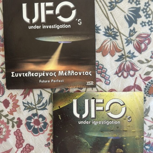 UFO's Under Investigation VCD video documentaries with subtitles, set of 3