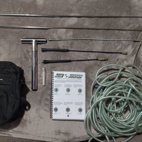 Subsystem metal detector with 5 antennas used for gold silver copper