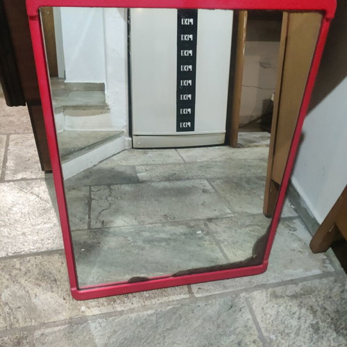 Vintage bathroom mirror used with small defect