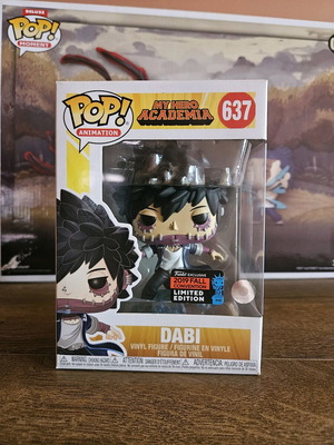 My Hero Academia Dabi Funko Pop! new with exclusive Media Link sticker