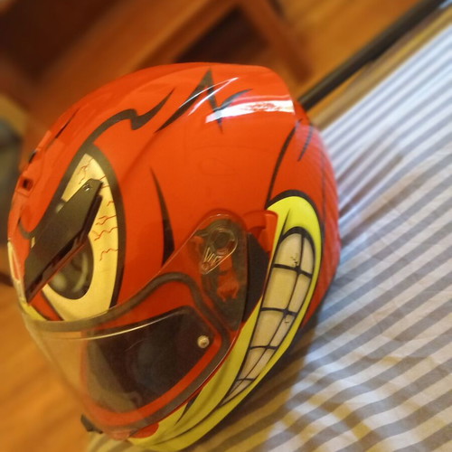 Agv Bird Helmet XL size like new with minor scratches