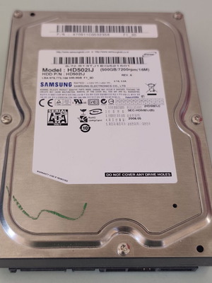 Samsung 3.5" SATA HDD 500GB