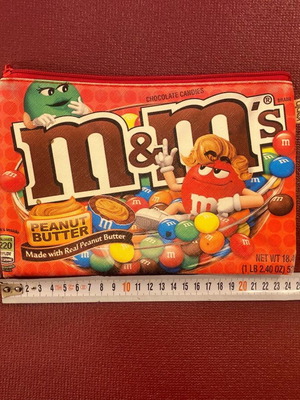 M&m pouch used