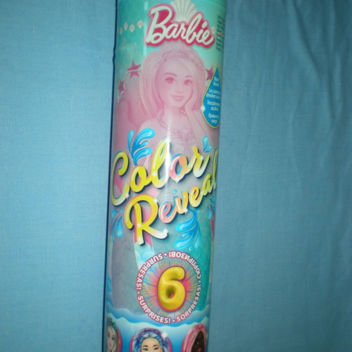 Barbie Color Reveal 6 Surprises Blue new