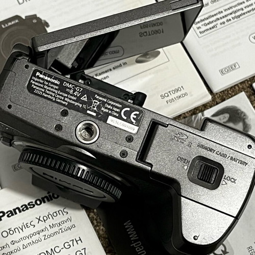 Panasonic Lumix DMC-G7 Body camera used
