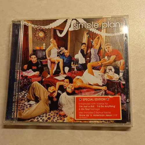Simple Plan No Pads, No Helmets.. Just Balls CD used, rock
