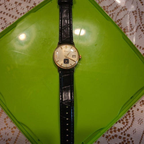 Blazon 17 Rubis gold-plated mechanical men's watch, vintage