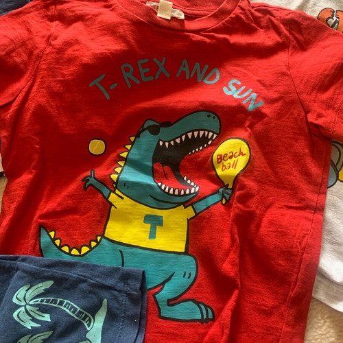 Pack of 17 summer clothes for boys aged 3-4 years