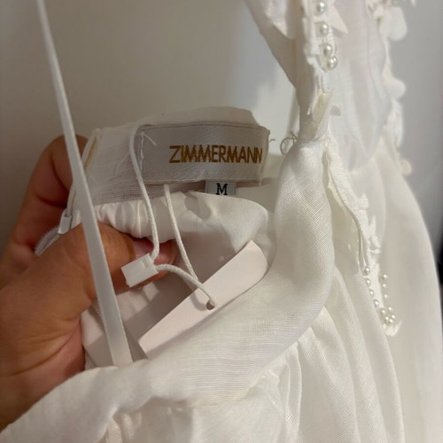 Zimmerman dress white size M new