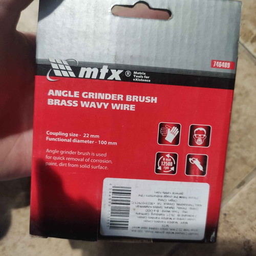 Mtx wire brush new