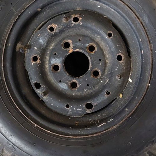 Goodyear 8-ply 6.00-13 nylon tires used, pair