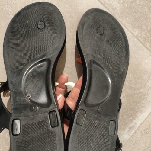 Exe Vintage Jelly Sandals Starfish Design Size 37 Like New