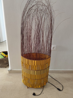 Boho floor lamp