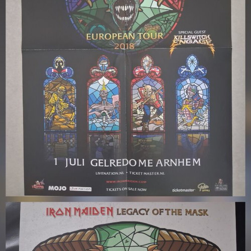 Iron Maiden Spitfire Over Arnhem 3LP like new, metal