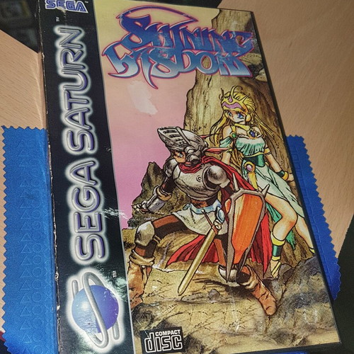 Shinning Wisdom Sega Saturn PAL used JRPG adventure game