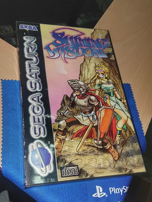 Shinning Wisdom Sega Saturn PAL used JRPG adventure game