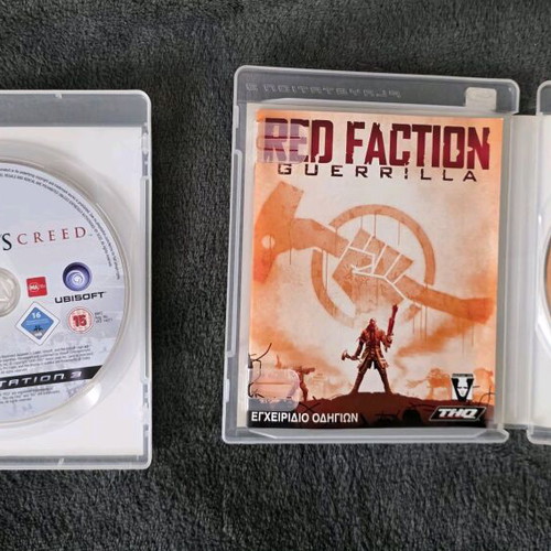 PS3 games like new, pack of 3 action