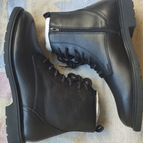 Marco Tozzi men's leather boots No 43, black