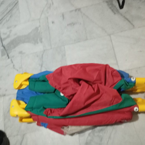 Playpen bed like new with mattress
