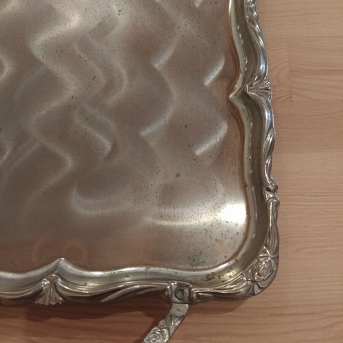 Vintage Twin Bird serving tray used with embossed designs
