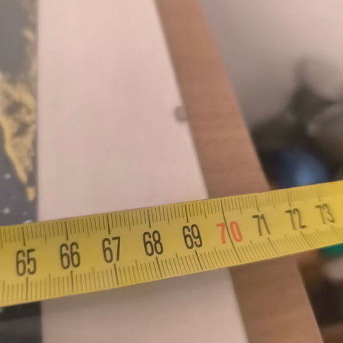 Spray painting like new with frame