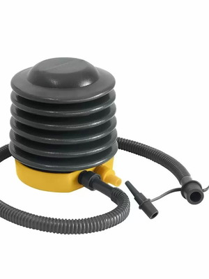 Foot pump 13cm new, black