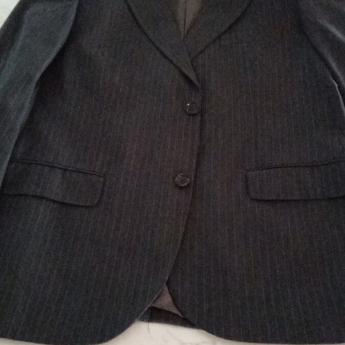 Men's jacket Italian made, like new, black and gray, size XL