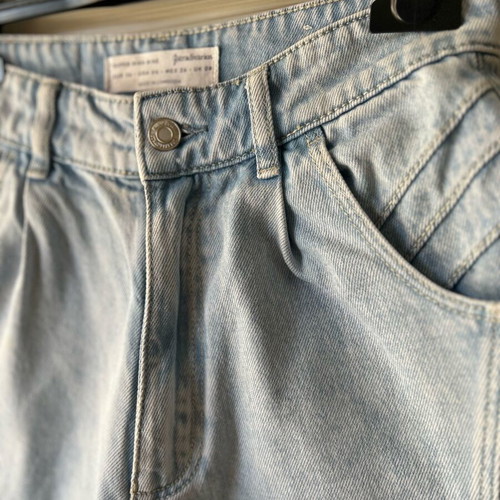 Stradivarius denim shorts like new, high waist, size S