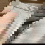 Zara σατέν ζιπ κιλοτ