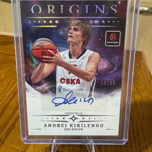 Andrei Kirilenko Origins Auto /99 basketball card