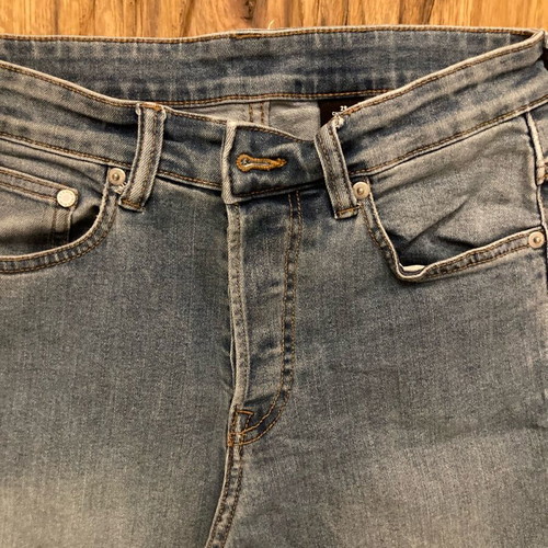 H&M Skinny High-Waisted Denim Jeans Blue Like New Size S