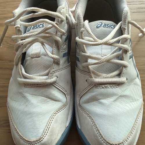 Asics Gel Game 9 Kids Tennis Shoes size 38 used, white