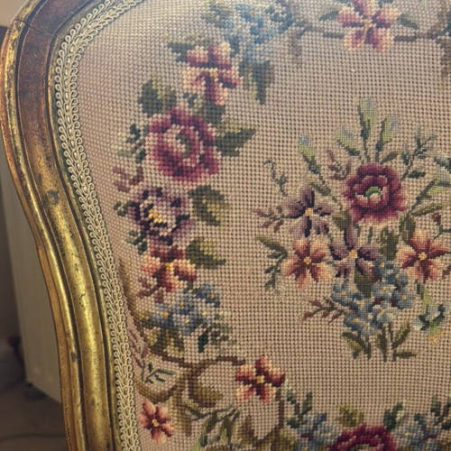 Embroidered Varagis Chairs like new