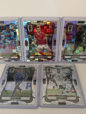 2026 Panini Prizm World Cup Pandora lot 5 cards and Silver lot 7 cards new