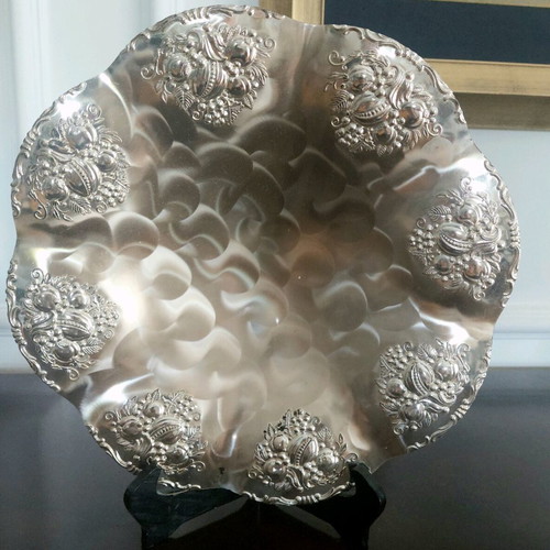 Quist Silver-Plated Tray 1960s in Like New Condition