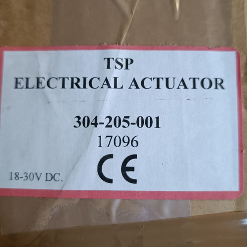 TSP Electrical Actuator 304-205-001 18-30V DC New Fire Suppression Activator