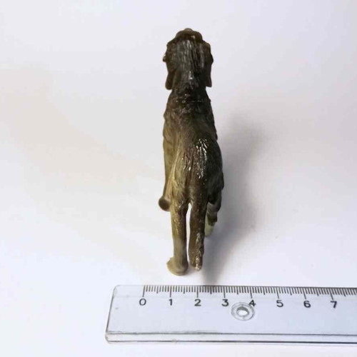 Dog plastic toy figure used