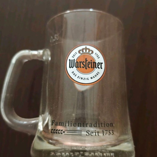Ποτήρι μπύρας Warsteiner 330ml καινούργιο