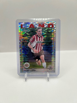 Topps Chrome Tygo Land RC Pulsar card like new