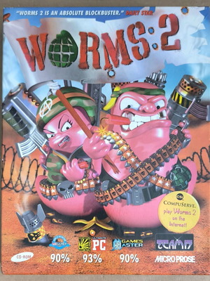 Worms 2 PC CD-ROM like new, Big Box