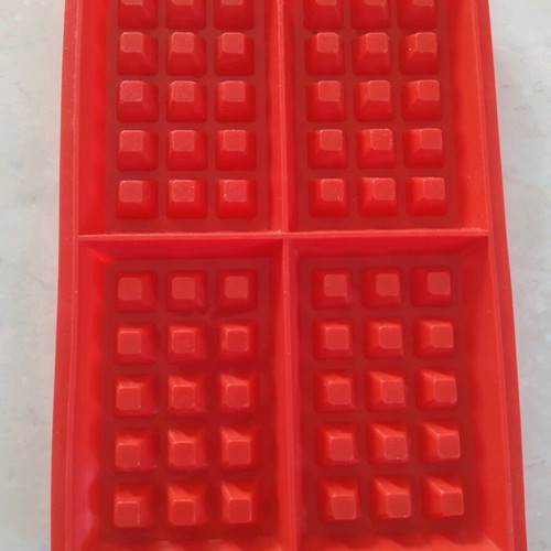 Silicone molds for waffles and cake new, set of 2 pieces