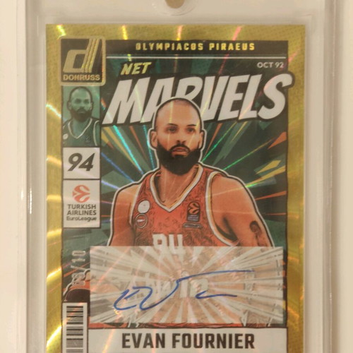 Evan Fournier Net Marvels Gold Card new