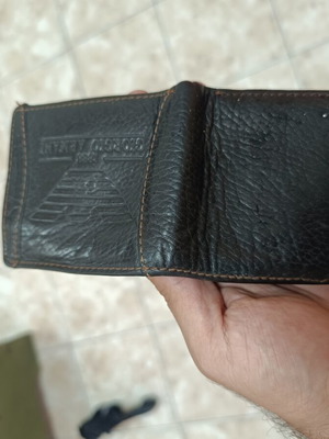 Armani wallet used