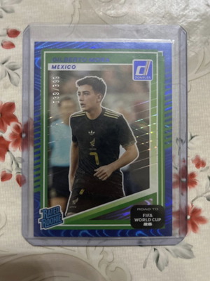 Gilberto Mora RC карта Road to the World Cup Donruss като нова