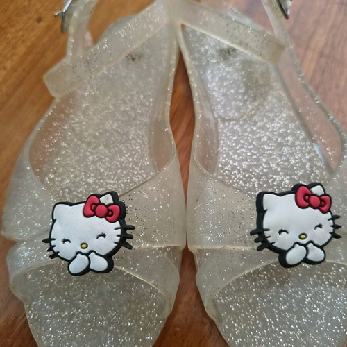 Zara summer shoes size 30 used, white