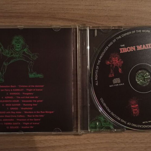 The Iron Maiden Tribute CD like new, metal compilation