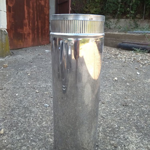 Double wall chimneys with insulation and accessories new