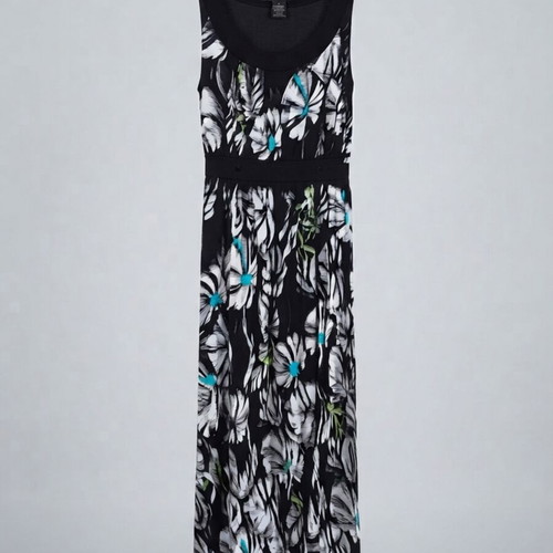 Summer dress M&S like new, black and white, size M