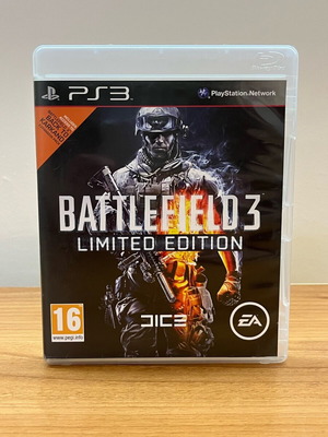 PS3 Battlefield 3 Limited Edition σαν καινούργιο, πλήρες παιχνίδι
